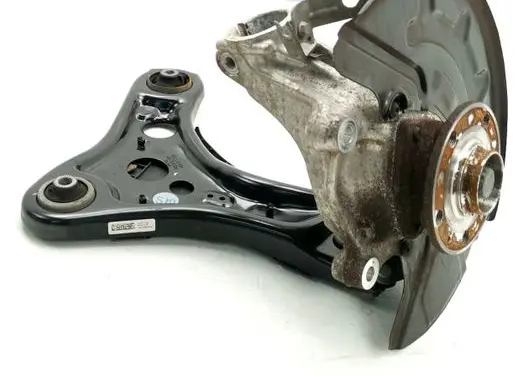 Front wheel hub spindle knuckle