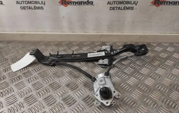 Seat Ibiza IV (6J,6P) Rear door manual window regulator 6J8839461