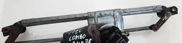 Opel Combo B Front wiper linkage and motor