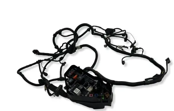 Volkswagen Touareg II Engine installation wiring loom 7P2971074F 7P6971073