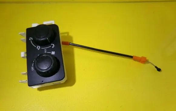Renault Vel Satis Interior fan control switch 52488601
