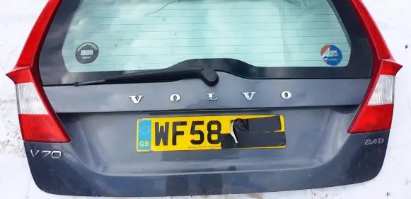 Volvo V70 Tailgate/trunk/boot lid pilka