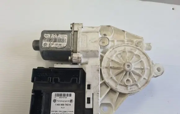 Front door window regulator motor