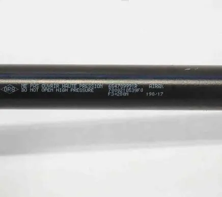 Renault Captur Front bonnet/hood damper/strut 654709991R