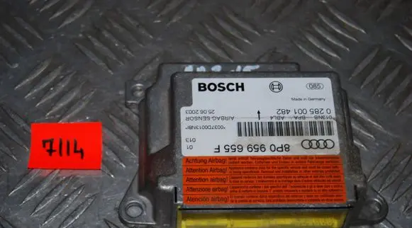 Audi A3 S3 A3 Sportback 8P Airbag control unit/module 8P0959655F