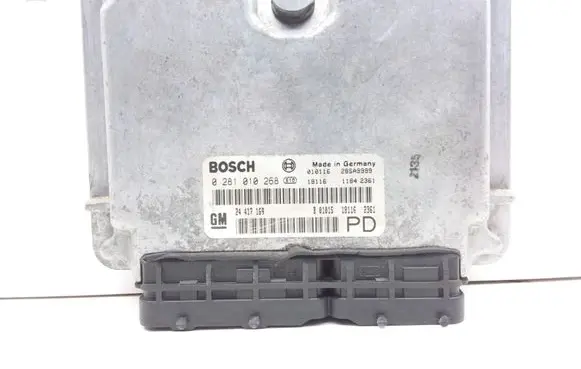 Opel Zafira A Engine control unit/module 24417169 0281010268