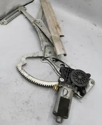 Front door window regulator with motor