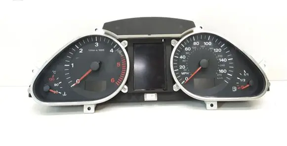 Audi A6 S6 C6 4F Speedometer (instrument cluster) 5550007301