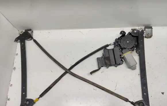 Ford Galaxy Rear door window regulator with motor 7M3959811 106234100