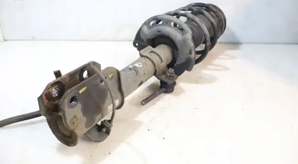 Front shock absorber with coil spring