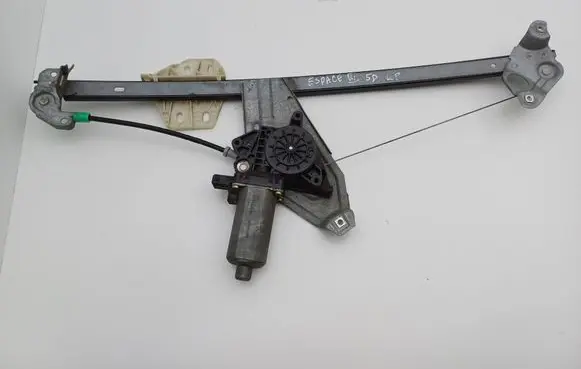 Renault Espace III Front door window regulator with motor 0130821737