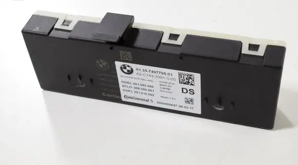 BMW 3 F30 F35 F31 Tailgate/trunk control unit/module 7496727 7497795