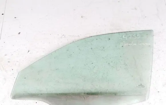 Mitsubishi Carisma Front door window glass four-door
