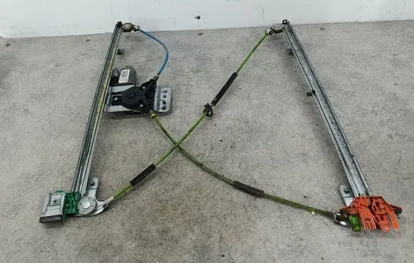 Fiat Scudo Front door window regulator with motor 400983E