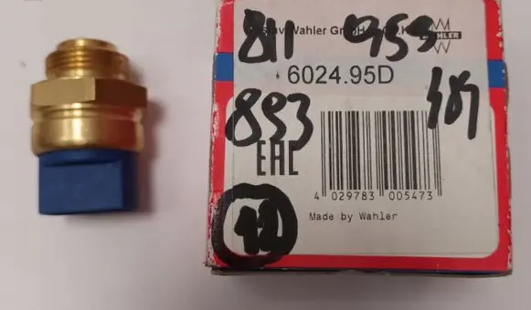Volkswagen PASSAT B5 Fan control module 602495D