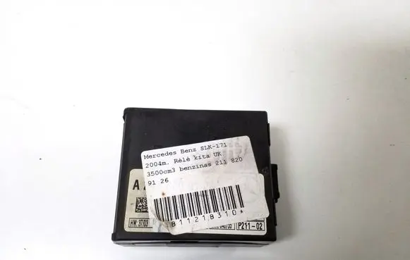 Mercedes-Benz SLK R171 Alarm control unit/module A2118209126