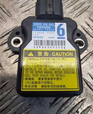 Toyota Prius (XW30) ESP acceleration yaw rate sensor 8918348030 1745005920