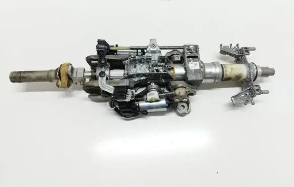 Steering wheel axle set