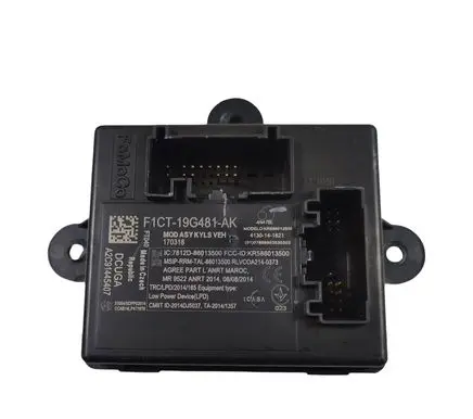 Ford Escape III Keyless (KESSY) go control unit/module F1CT19G481 F1CT19G481AK DCUGA