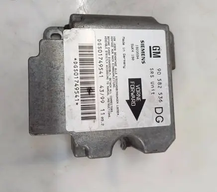 Opel Zafira A Airbag control unit/module 90582536 1923594 5WK4190