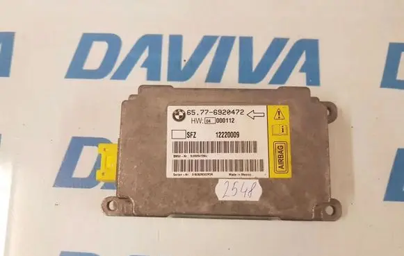 BMW 7 E65 E66 Airbag control unit/module 6920472 6962720