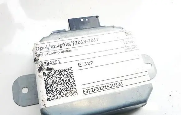 Opel Insignia A GPS navigation control unit/module 13384291