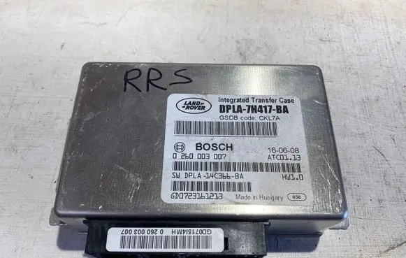 Land Rover Range Rover Sport L494 Differential lock switch DPLA7H417BA
