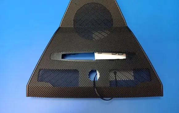 Dash center speaker trim cover