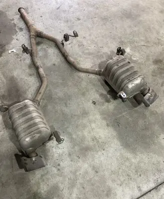 Mercedes-Benz SLK R172 Muffler/silencer A1724900821
