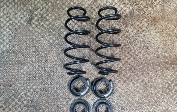 Rear coil spring