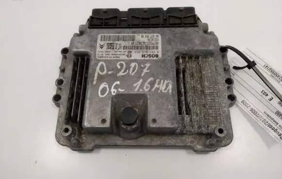 Peugeot 207 Engine control unit/module 9663755480 0281013868