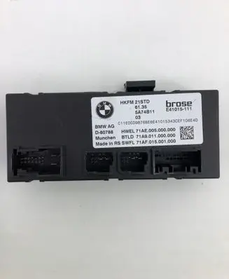 BMW 2 Active Tourer U06 Tailgate/trunk control unit/module 