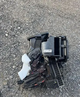 Interior heater climate box assembly
