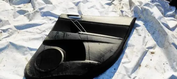 Mazda 3 II Rear door card panel trim BBM46853X BBM45281A