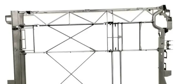 Radiator support slam panel