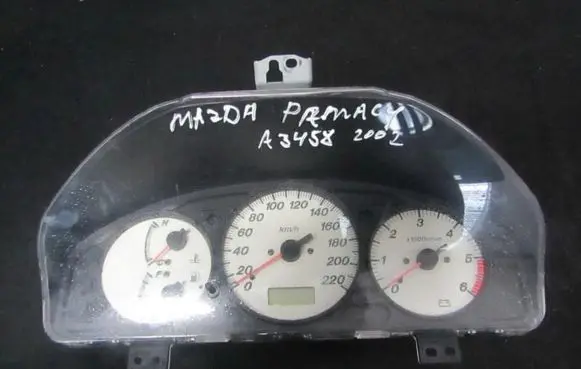 Mazda Premacy Speedometer (instrument cluster) wvcb87
