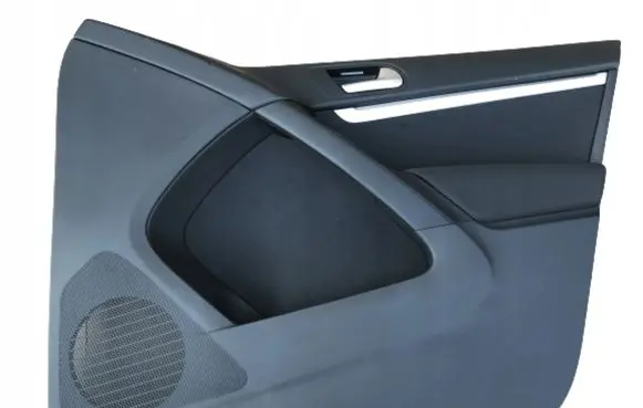 Front door card panel trim