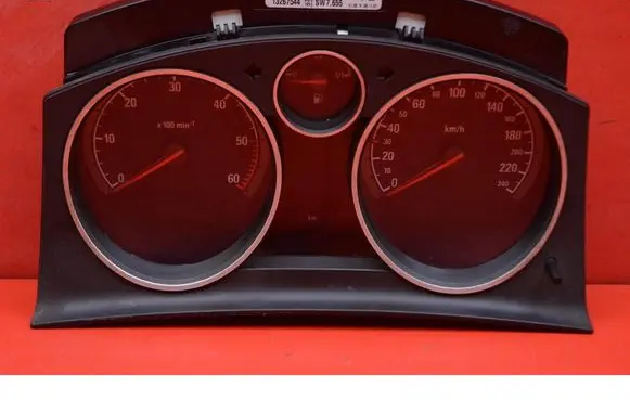 Opel Astra H Speedometer (instrument cluster) 13267544