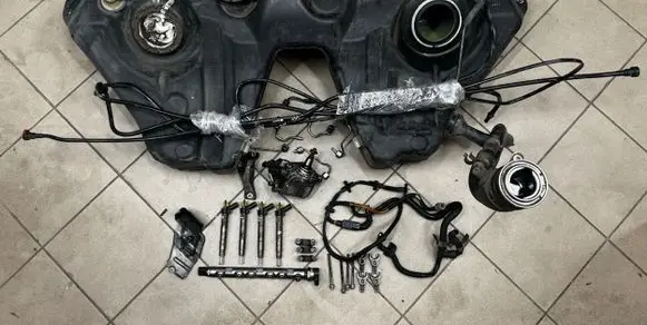 BMW 5 E60 E61 Fuel injection system set 7807495 0445010510 080826