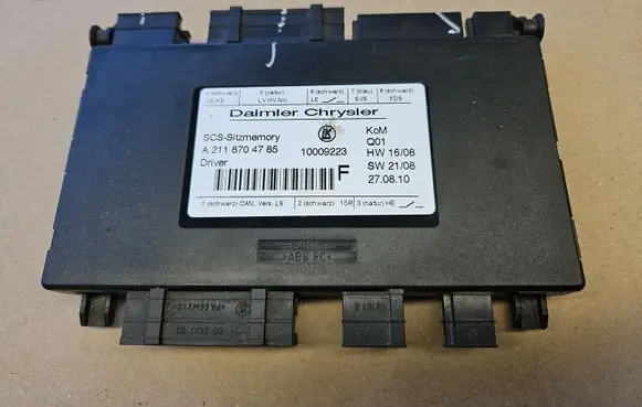 Mercedes-Benz GL X164 Seat control module A2118704785 2118704785