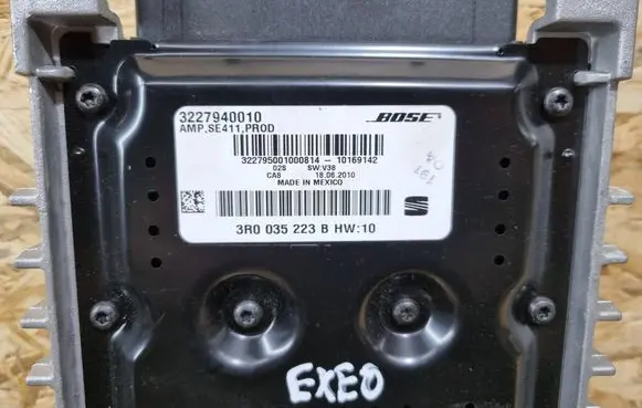 Seat Exeo (3R) Sound amplifier 3R0035223B 322795001000814 3227940010