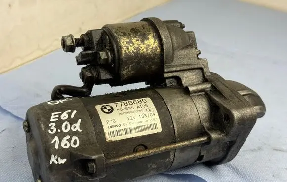 BMW 5 E60 E61 Starter motor 7788680