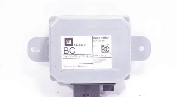Opel Astra J GPS navigation control unit/module 13384291 5WK50278B