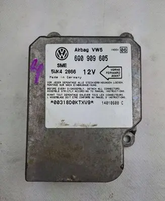 Volkswagen PASSAT B5 Airbag control unit/module 6Q0909605 5WK42866 14010608C