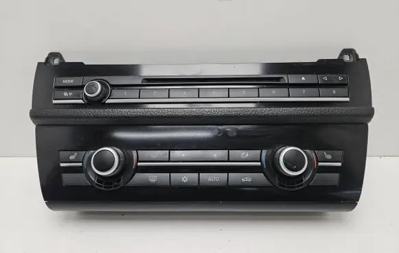 BMW 5 F10 F11 Climate control unit 9249708 0000494807 9002527815