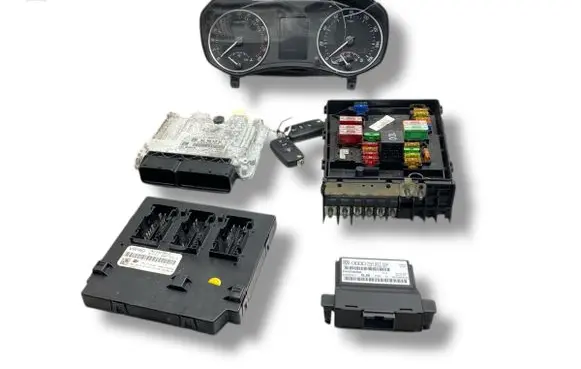 Skoda Octavia Mk2 (1Z) Engine ECU kit and lock set 03L906018DA 03L906018BR 0281016953