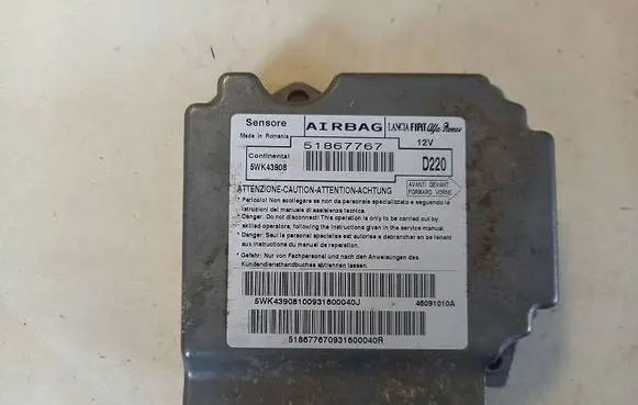 Fiat 500 Other control units/modules 51867767 5WK43908