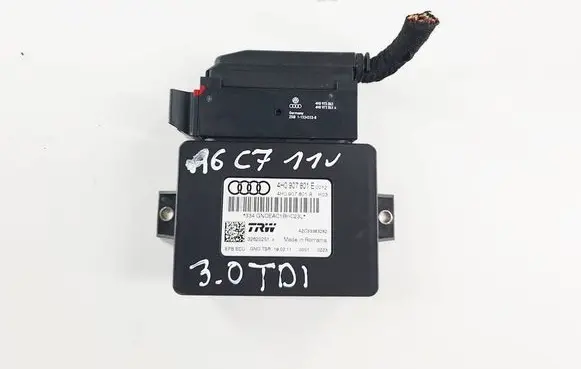 Audi A6 C7 Hand brake control module 4H0907801E-c7 4h0907801e