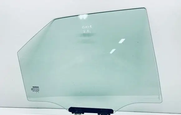 Honda Civic Rear door window glass 73400SMGE00