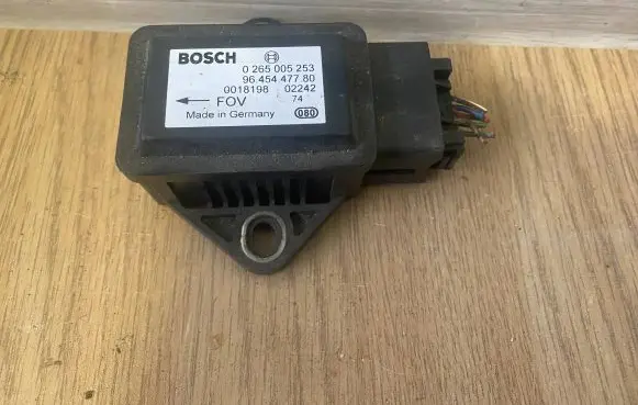 Peugeot 307 ESP acceleration yaw rate sensor 9645447780